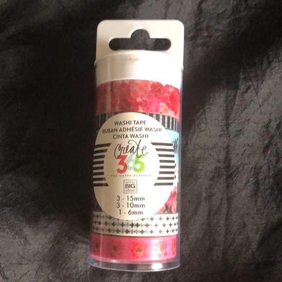 Recollections Crafting Tape + Create 365 Washi Tape - Floral & Inspirational - Picture 10 of 15